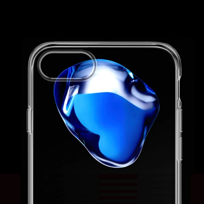 Ultra Thin Soft Transparent TPU Case For iPhone7 7 Plus 8 X XS MAX Silicone Full Cover iPhone 5 5S SE 6 6s 6P |