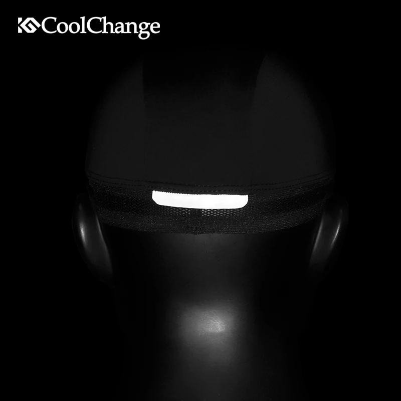 Велосипедная шапка CoolChange из вискозы для мужчин и женщин уличное спортивное