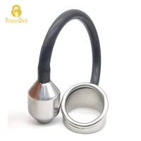 prison bird male prostate stimulation anal plug with cock ring butt plug massager scrotum ring anal sex toys erotic for men a328