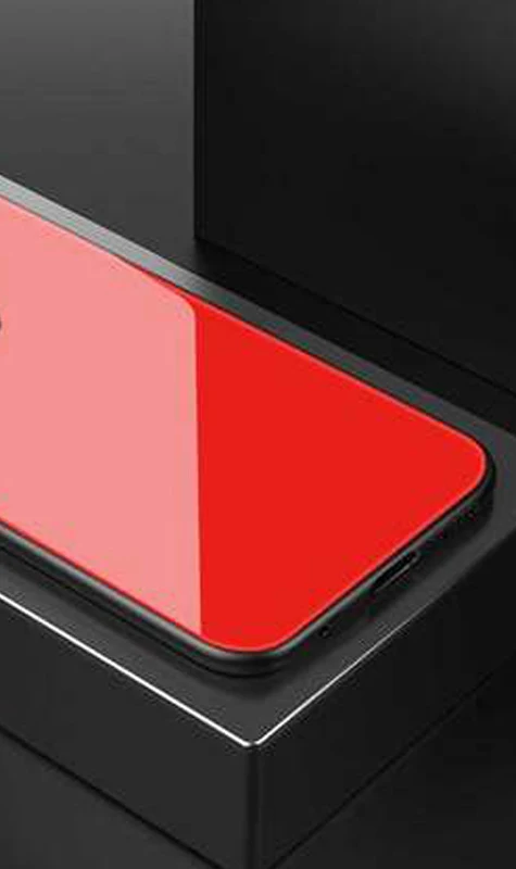 Стеклянный чехол YUETUO для телефона, etui, чехол, чехол для samsung galaxy j4 j6 j7 plus j5 j7 j2 prime grand j3 g530 c8 - Цвет: red