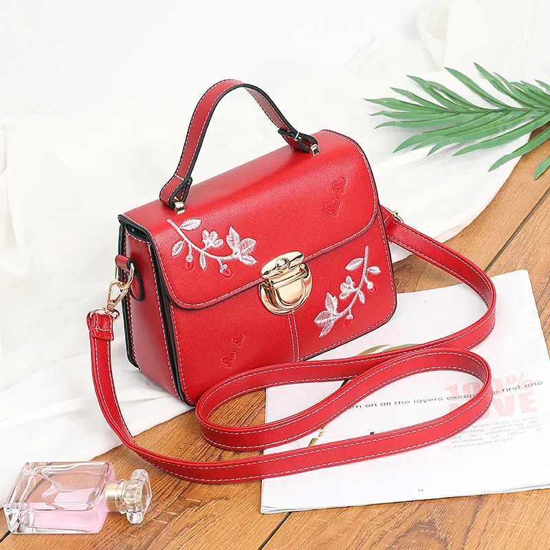 2019 новая сумка через плечо модная трендовая маленькая квадратная красивая дикая