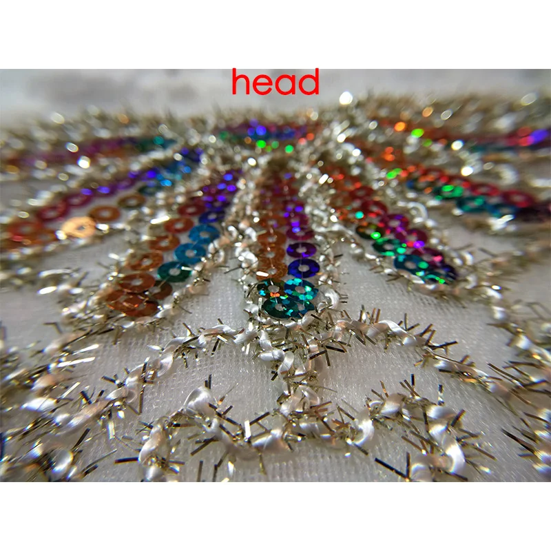 3d с блёстками и кружевом Череп патч DIY Одежда Наклейки на Патчи для clothingembroidered