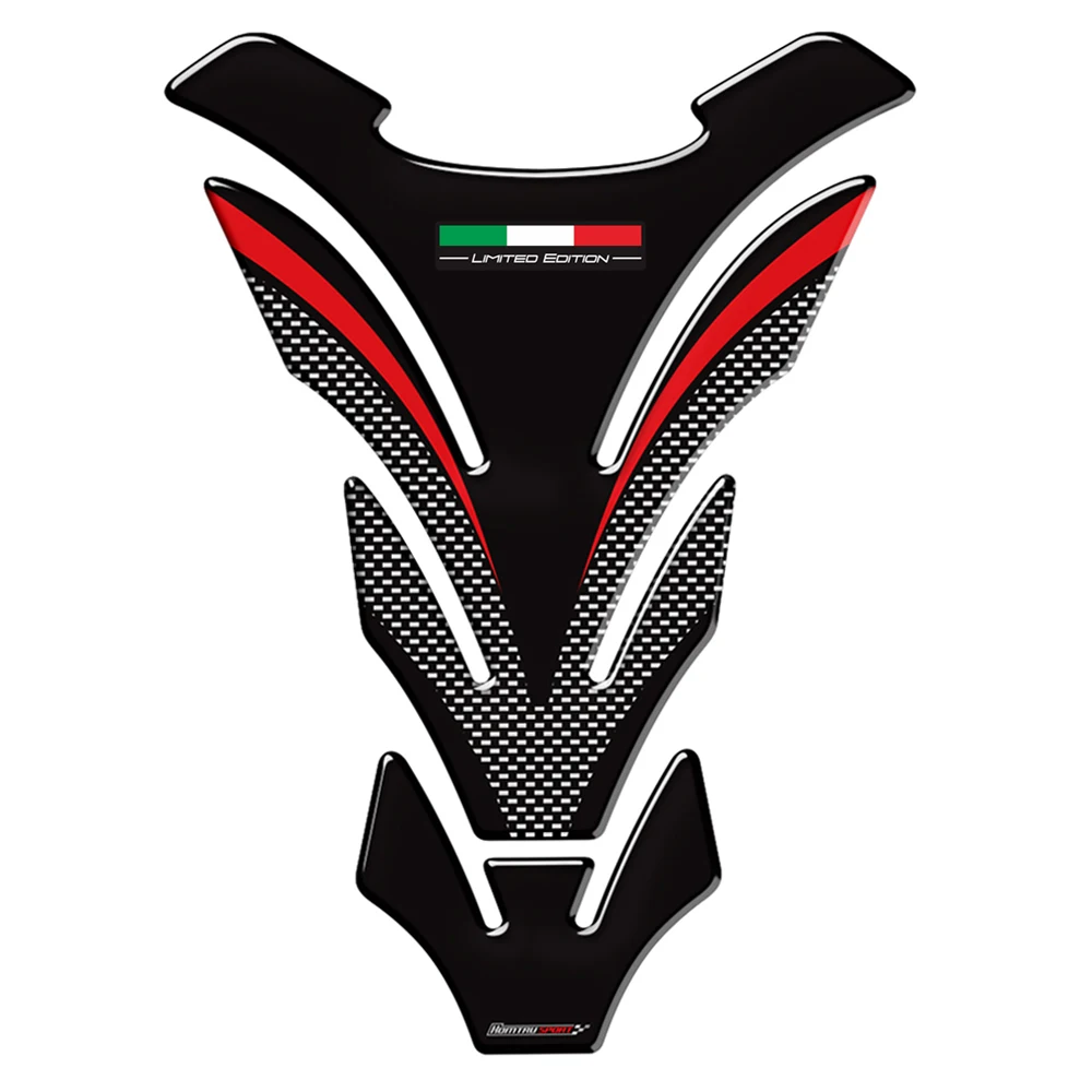 3d-наклейки с рисунком под цвет углерода для Aprilia RV4 итальянский флаг | Автомобили и