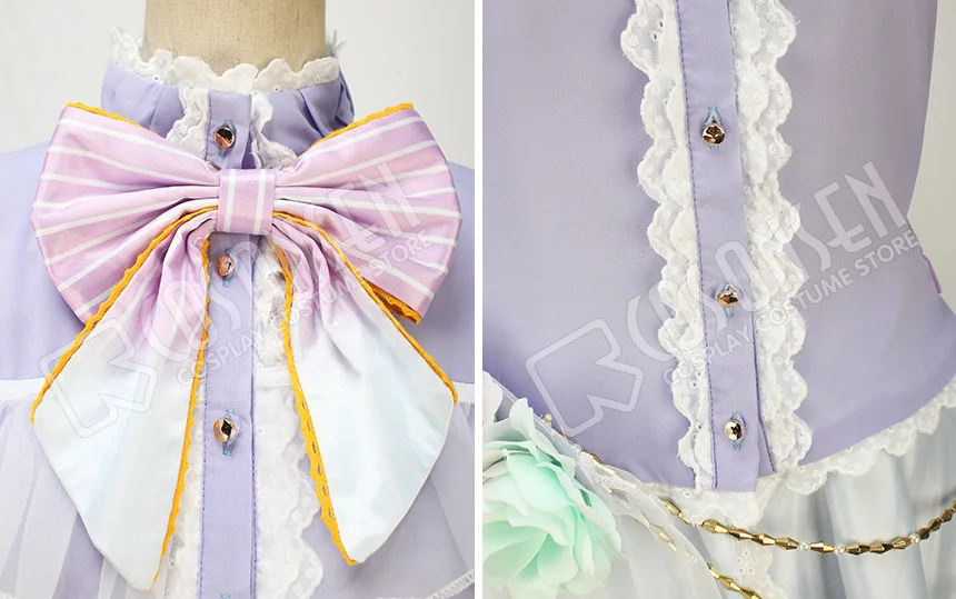 COSPLAYONSEN Love Live! Белое платье с эффектом пробуждения на День святого Валентина