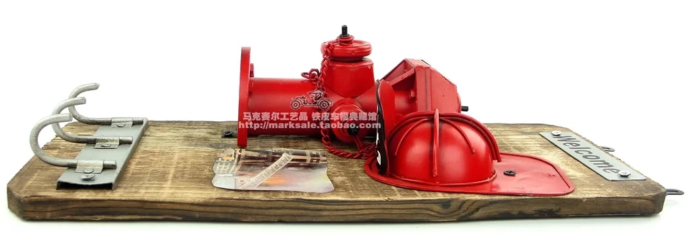 Подвеска из кованого железа для украшения стен в виде гидранта|craft metal|craft giftcraft iron