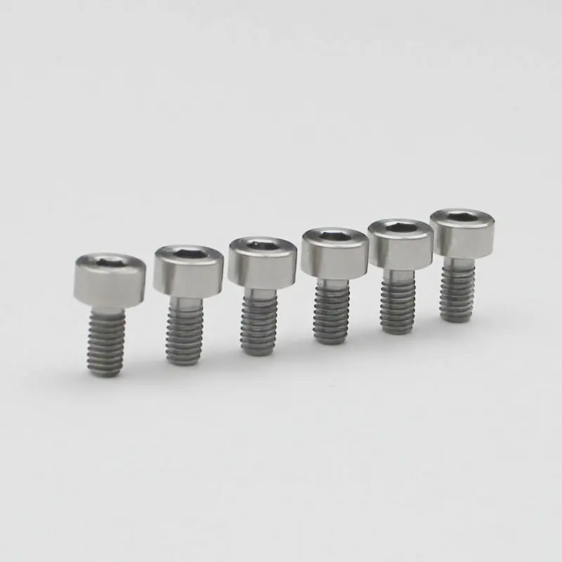 6 pcs Small screw Титановый сплав FR винт набор/отдельная покупка - Цвет: 6 pcs Small screw