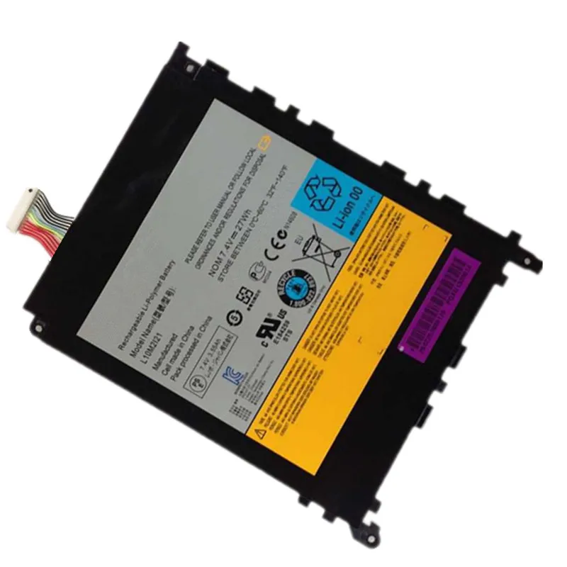 Оригинальный аккумулятор 7XINbox 7 4 В 27Wh L10M2121 для ноутбука Lenovo Ideapad Y1011 S1 K1 планшетный
