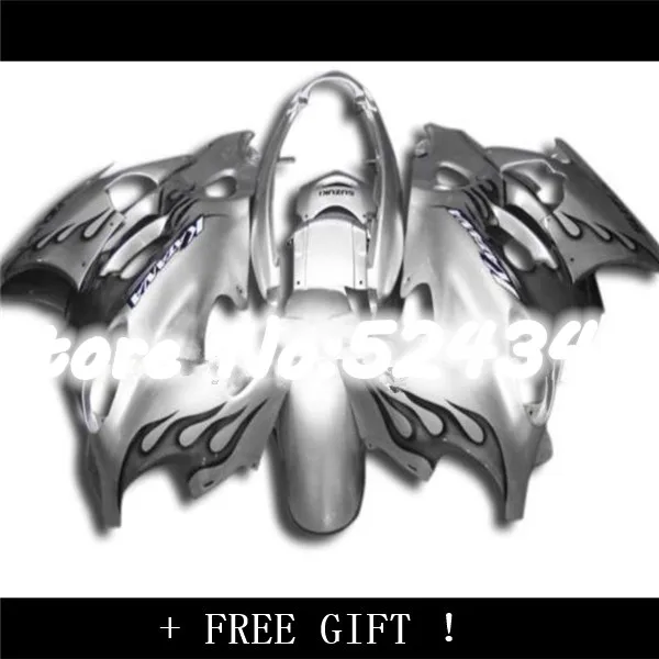 

Hey-Hey-GSX750F Fairing for A GSX600F 750F Katana 1997 - 2005 GSX 600 F 97 98 99 00 01 02 03 04 05 Fairing kit Black flame