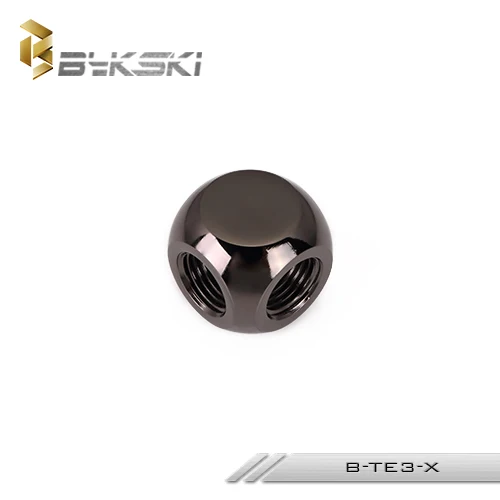 Bykski B TE3 X TE4 G1/4 &quot3 полосный 4 сплиттер Соединительный тройник разъем/адаптер PC