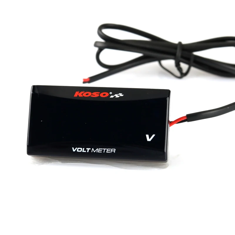 KOSO DC 9 V-150 V вольтметр Мини измеритель напряжения для электрических мотоциклов батареи автомобилей compteur для XMAX 300 PCX150 NMAX 125 250 155