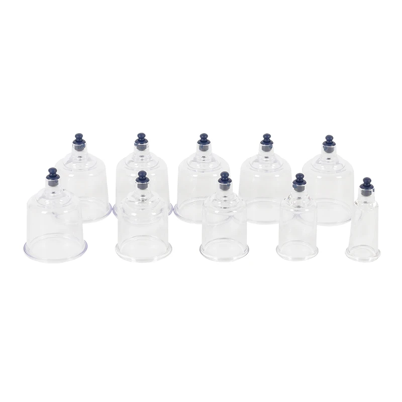 

Suction Cups massage Cupping jars Acupunture Vacuum Cupping Set jar plastic vacuum therapy Massager ventosa cupping sucker