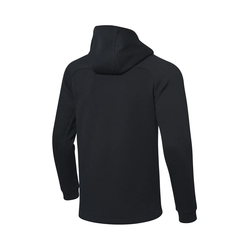 Мужская толстовка с капюшоном Li Ning удобная спортивная куртка из 66% хлопка 34%