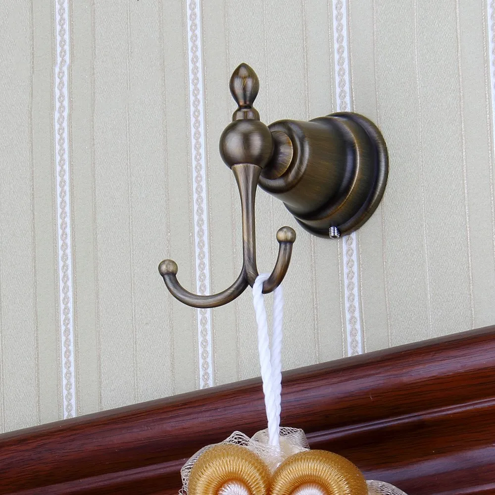 Крючок для пальто в античном стиле настенный крючок одного полотенца/одежды