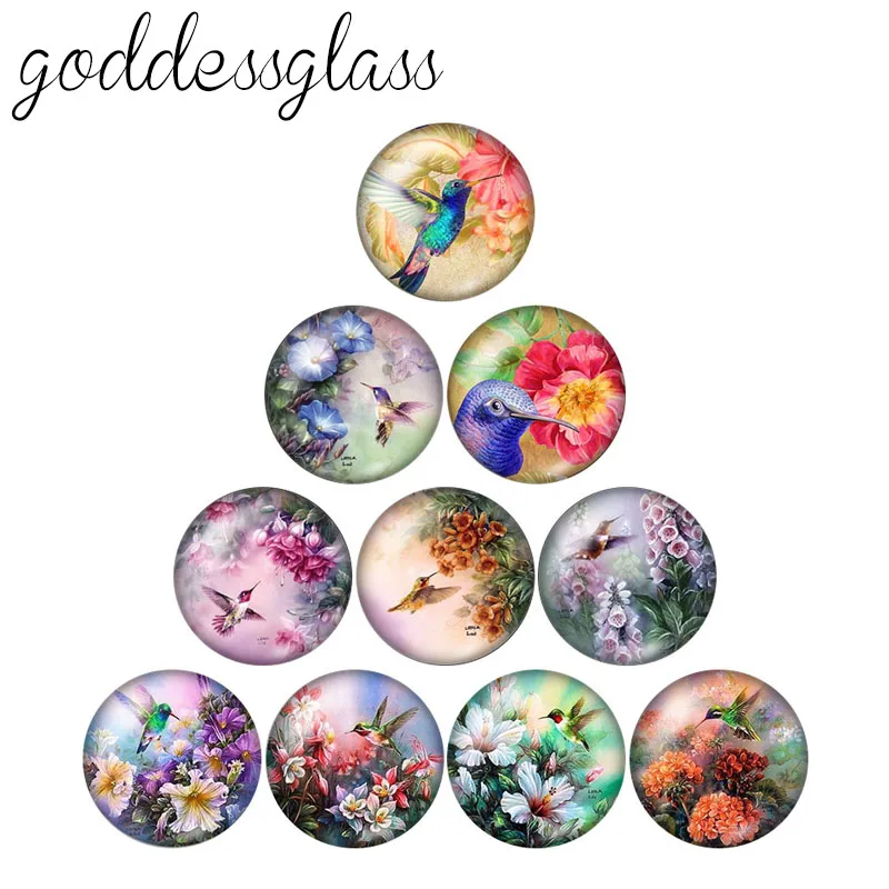 Модный чехол с бабочкой в виде стрекозы Птицы Животные 10 шт. 12 мм/18 мм/20 мм/25 мм