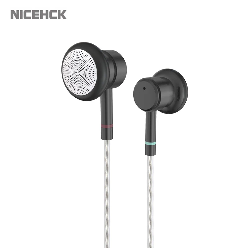 2019 металлические наушники NiceHCK ME80 3 5 мм HIFI Динамический драйвер 15 4 басовые
