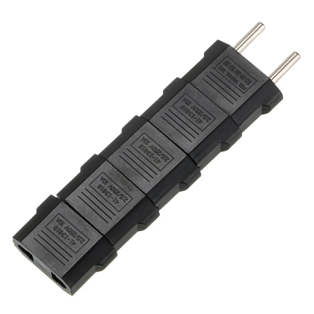 2017 новое поступление! 5 шт. США/США в Европейский ЕС дорожный адаптер для