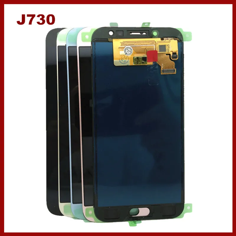 Замена сенсорного ЖК дисплея для Samsung Galaxy J7 Pro 2017 J730 J730F протестированный дисплей