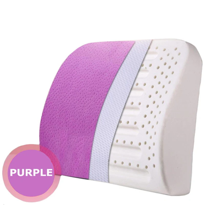 Натуральная латексная подушка для офисного кресла Memory Foam под спину копчик