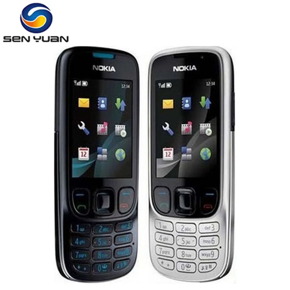 6303 Оригинальный разблокирована Nokia Classic FM GSM 3MP камера мобильный телефон русская