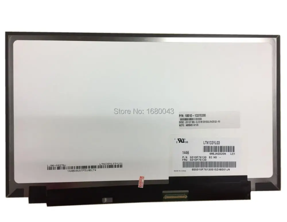 Женский LTN133YL03 подходит для женской модели LTN133YL01 L01 LTN133YL05 13 3 &quot3200*1800 ЖК дисплей