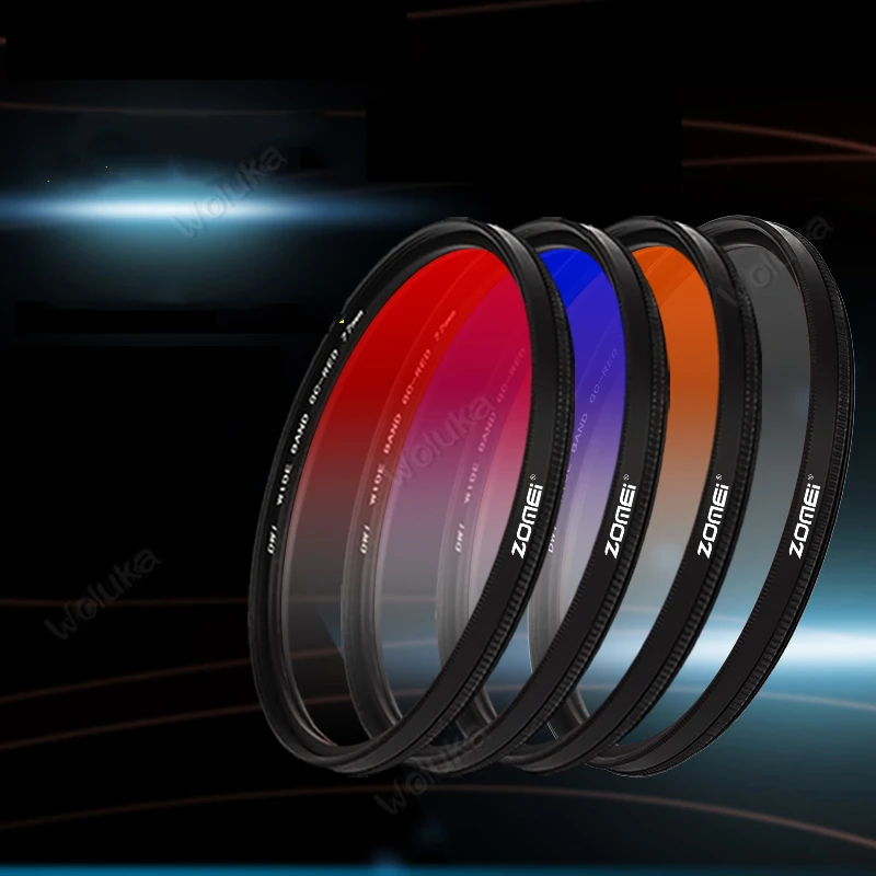 Светильник фильтры для камеры набор фильтров 58 мм градиентные ультратонкие