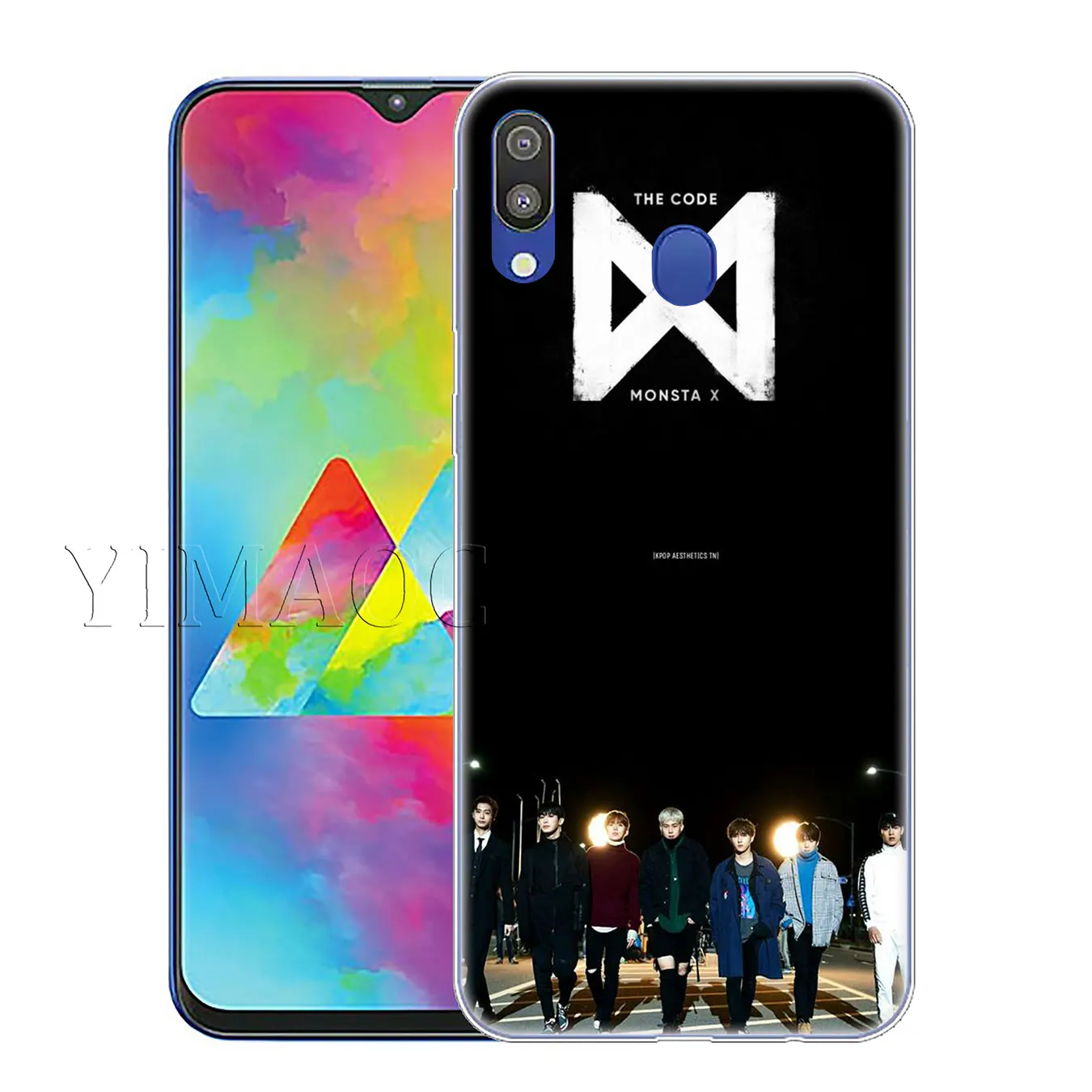 Мягкий силиконовый чехол YIMAOC MONSTAX Monsta X kpop для Samsung Galaxy A70 A60 A50 A40 A30 A20 A10 M10 M20 M30 M40