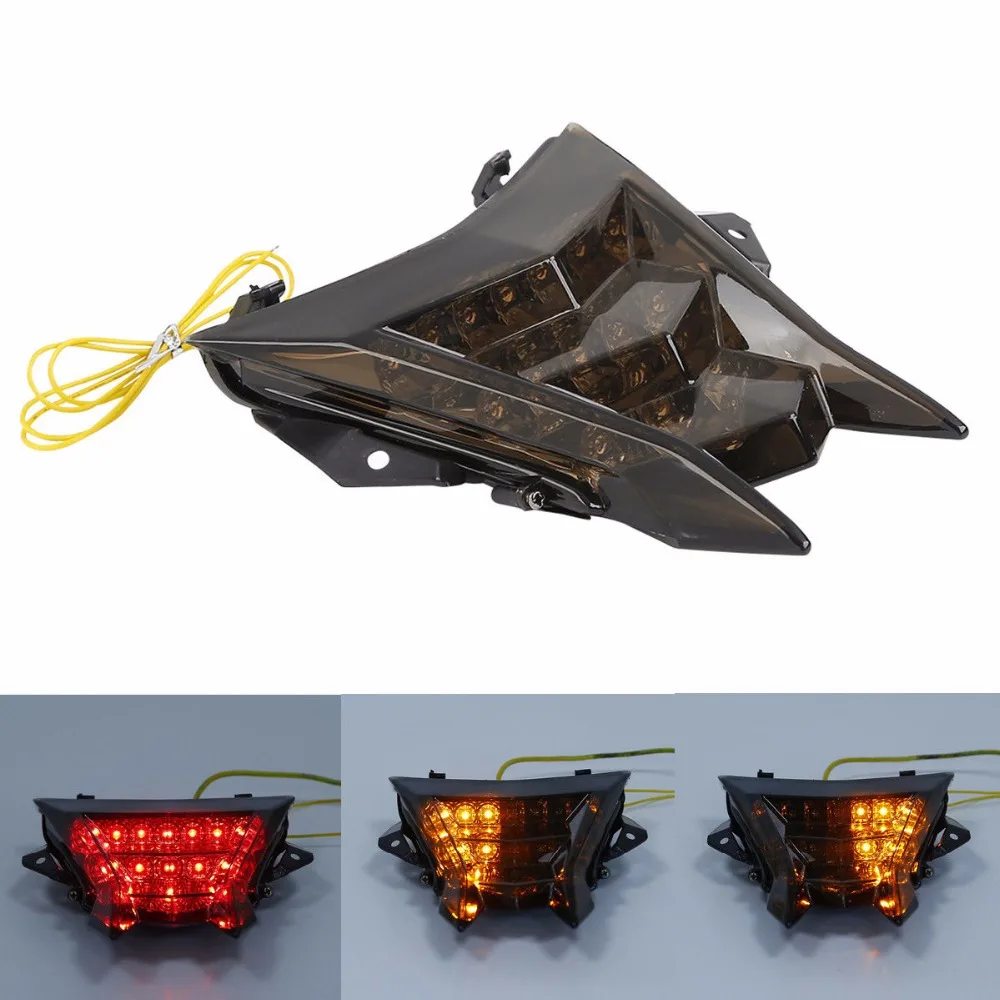 Motorcycle LED Tail Light Turn Signals For BMW S1000RR HP4 2010-2016 S1000R 2014-2016 Smoke