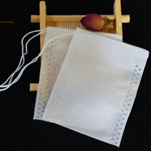 FAROOT 100 шт набор пустые чайные пакетики строка скрепляющаяся с помощью тепла