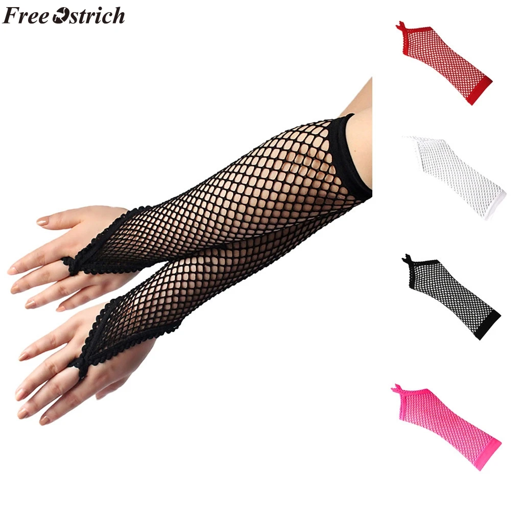 Перчатки Free Ostrich элегантный Хлопушки вечернее оперы атласная для Для женщин