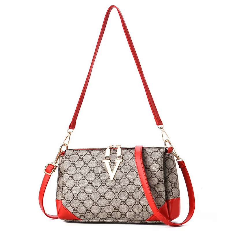 Бесплатная доставка-Новая модная женская сумка через плечо с принтом из