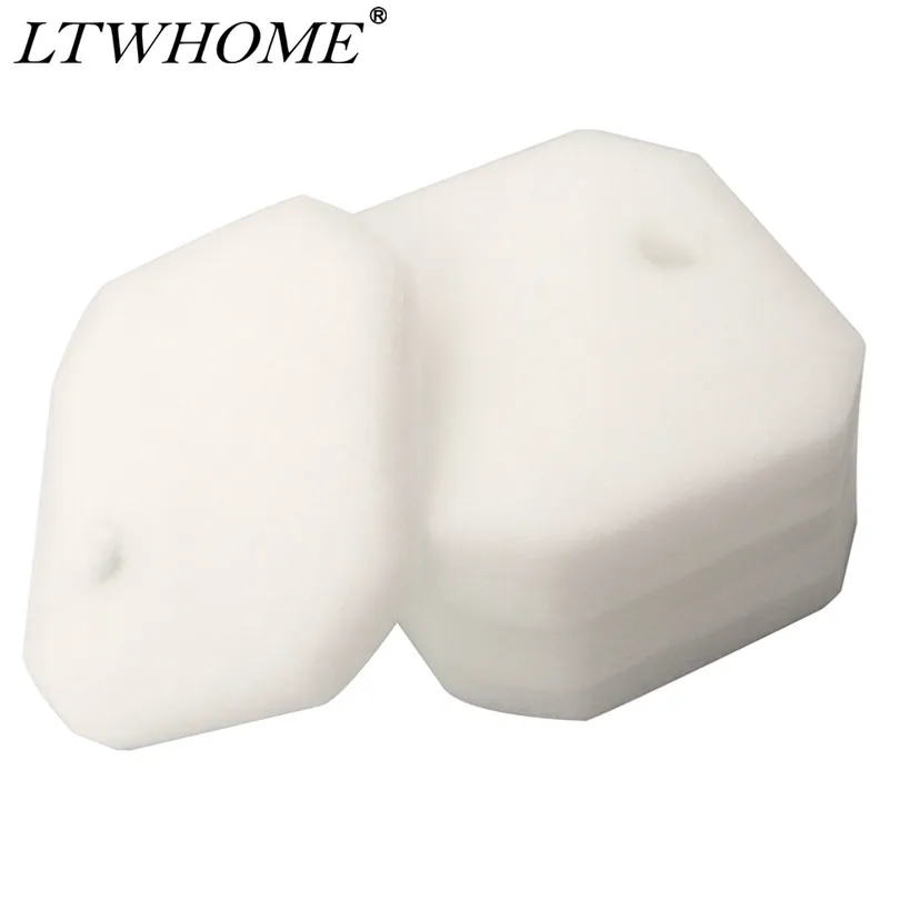 LTWHOME Замена Белый фильтр тонкой очистки колодки, пригодный для Eheim 2616265 Профессиональный штатив Pro 2 2226/2326/2026/2128 и опыт 350