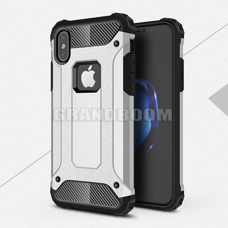Шт. 500 шт. прочный мягкий чехол для iPhone XS Max XR X 8 7 6 s плюс SE 5 5S гибридный жесткий двухслойный Защитный чехол противоударный