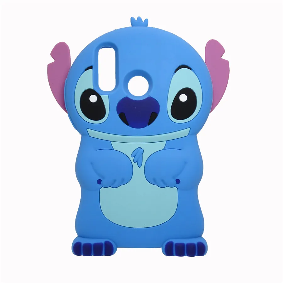 Для Huawei Honor 10 Lite чехол для телефона 3D силиконовый мультяшный синий стежок P Smart 2019 |