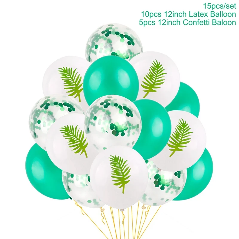 15pcs balloons 4 QFU поплавок настольная подставка аксессуары для шариков вечерние воздушные шары воздушные конфетти шары Декор День Рождения Шар АРКА шары воздушные шары для дня рождения - Цвет: 15pcs balloons 4