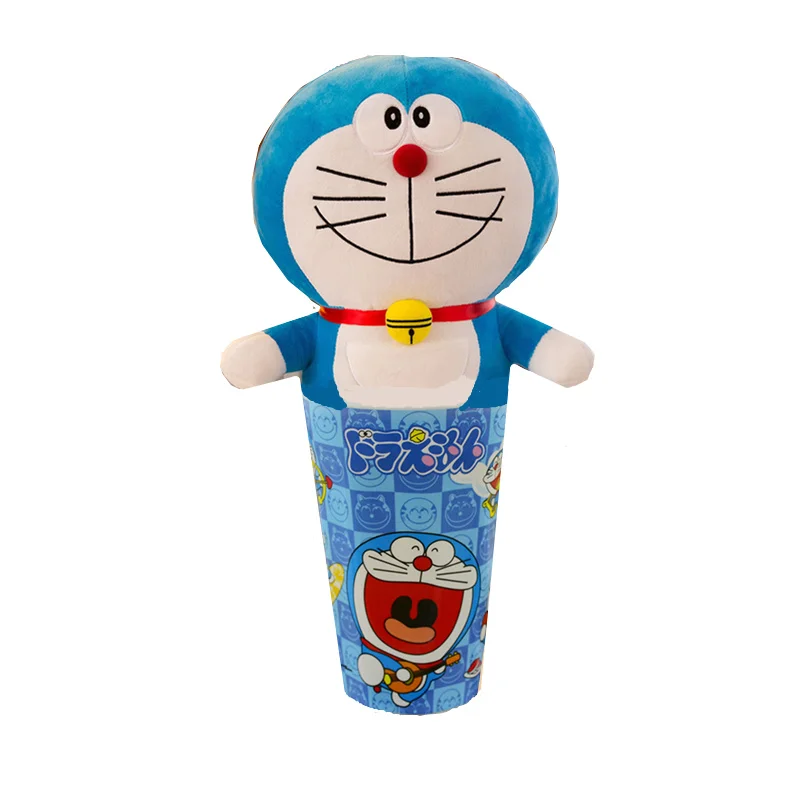 Чашки Игрушечные лошадки Мягкие Аниме фигурки стежка Doraemon Монстры университет