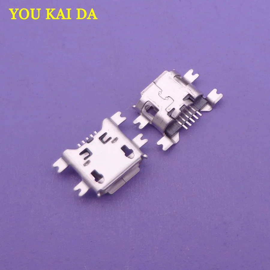 Мини-разъем Micro USB 10 шт. 5-контактный разъем с длинной иглой для зарядки и ремонта