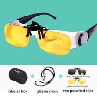 portable fishing glassed full frame glass telescope magnifier binoculars glasses outdoor polarized sunglasses accessories t45