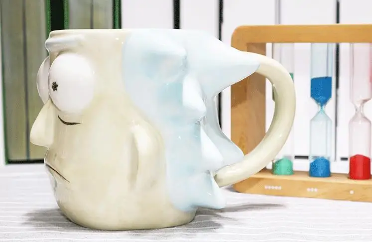 3D кофейные кружки Рик и Морти, стаканчики и кружки для пожилых людей и детей, Мультяшные кружки, посуда для напитков