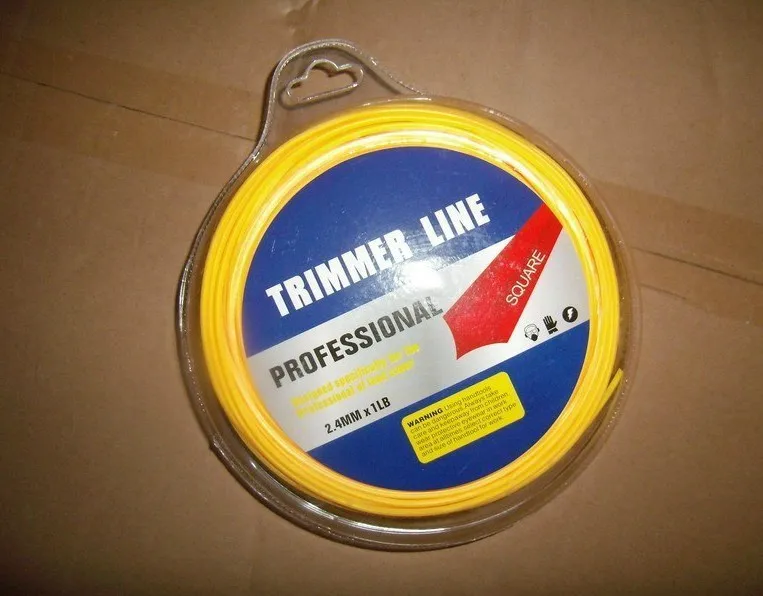 GARSS линия триммера квадратная. 095 'ɲ 4 мм X 1LB./500 г STRIMMER головка нейлон PA6 резки