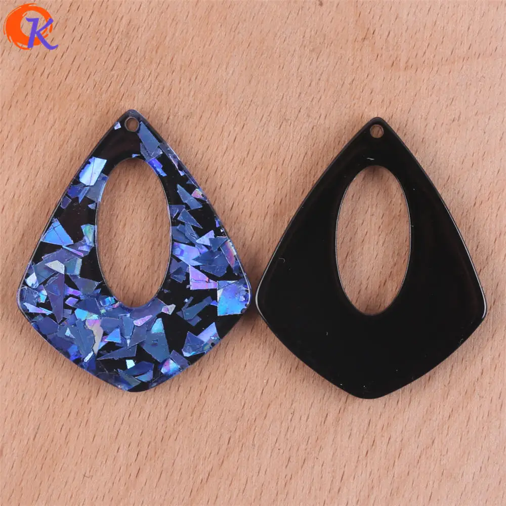 

Cordial Design 100Pcs 31*38mm Jewelry Accessories/Earring Connectors/Drop Shape/DIY Jewelry Making/Hand Made/Earring Findings