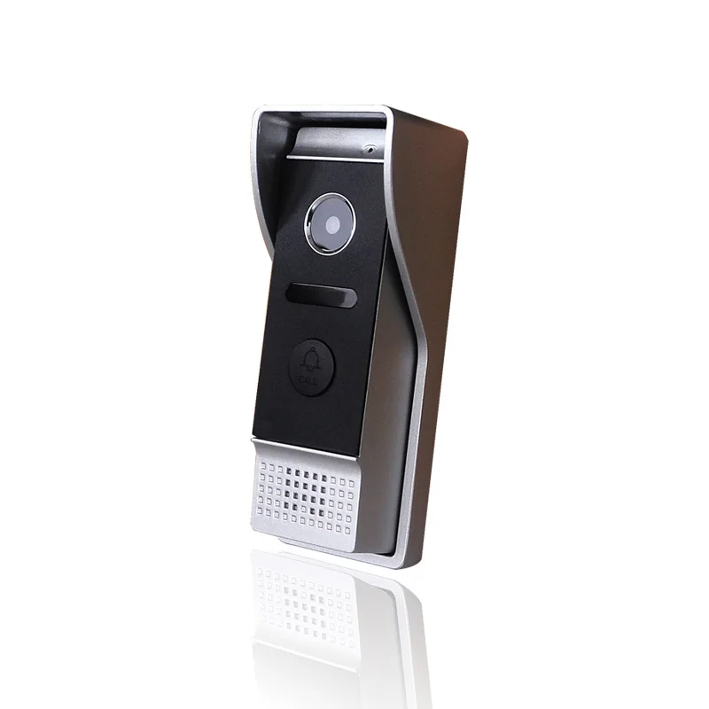 

Homefong Security Video Door Phone 4 Inch Monitor Touch Button 1200TVL Doorbell Camera Black Door Entry System Access Control