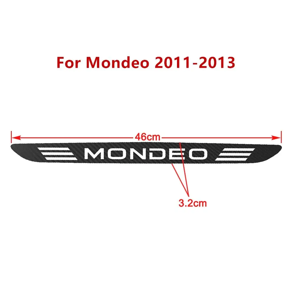 Для Mondeo 2007 2010 для Ford 2011 2013 наклейка из углеродного волокна на заднее ветровое