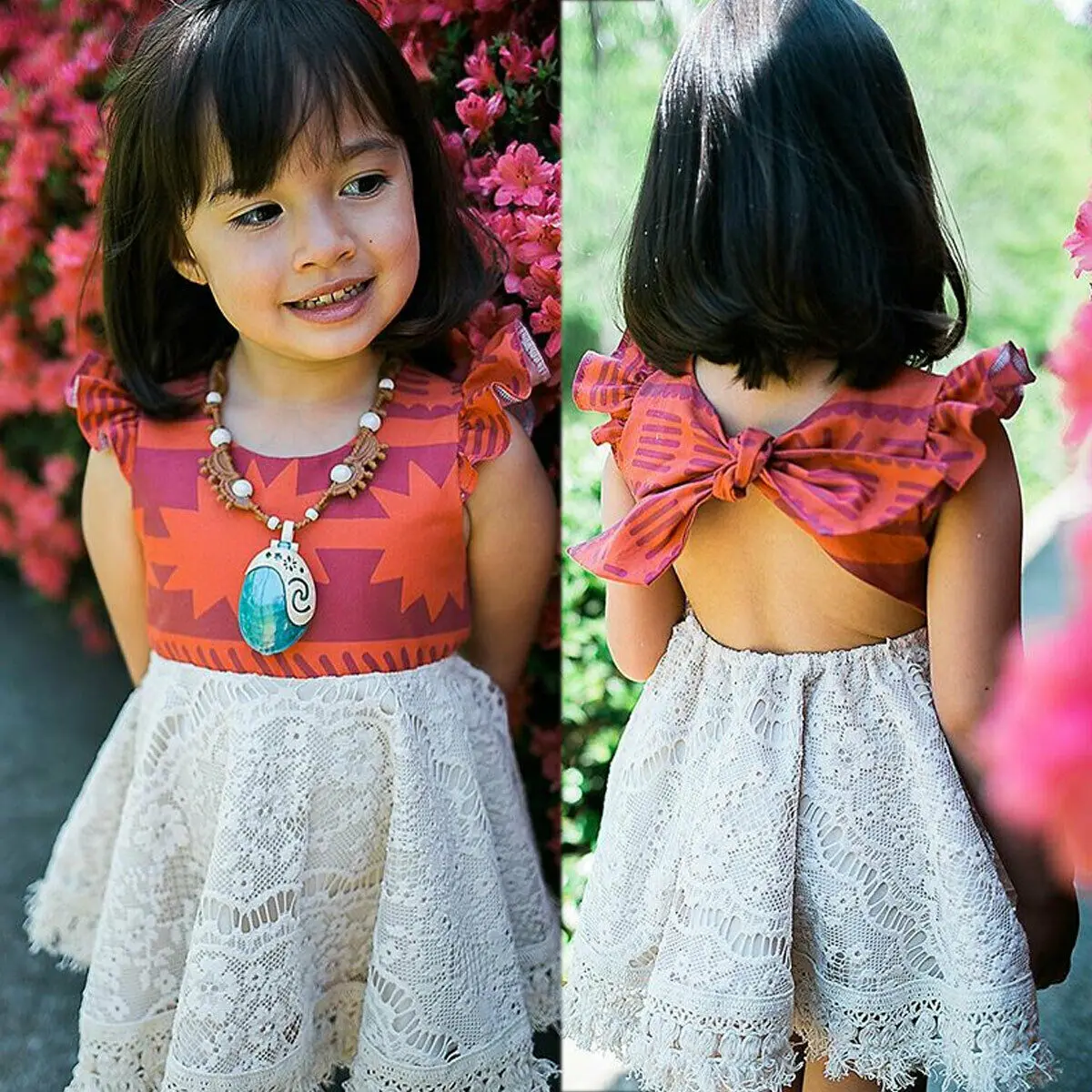 2 шт. Детская летняя футболка с оборками и кисточками|Комплекты одежды для