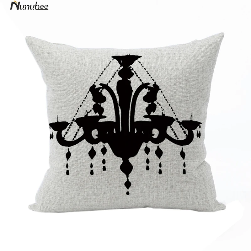 Retro Chinese Style Lotus Creative Cotton Seat Cushion Office Car Sofa Home Decoration CushionCover PillowCase | Дом и сад