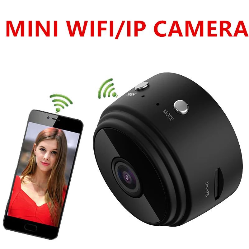 A9 Wifi IP P2P мини-камера HD 1080P система безопасности видения мини-видеокамера Wifi детектор движения мини DVR маленькая камера