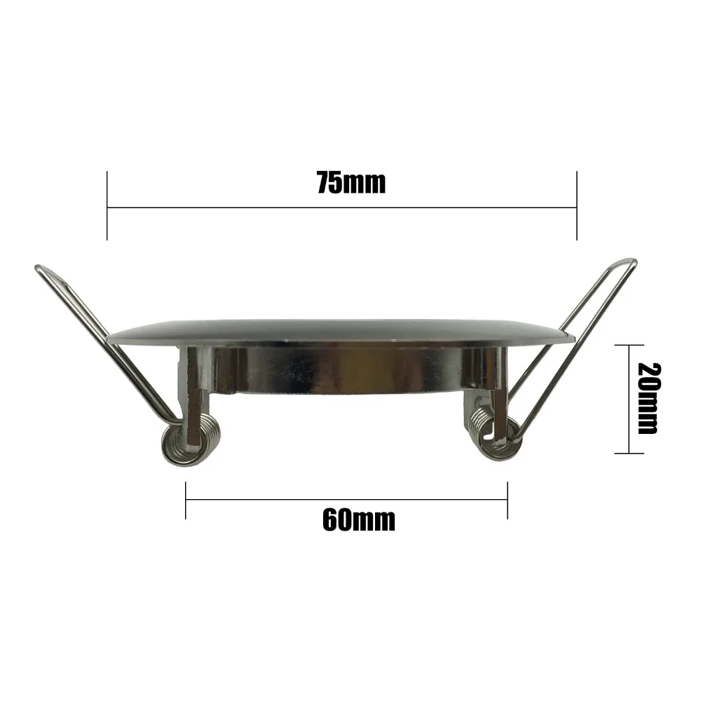 Утопленный Круглый потолочный светильник песчаный никель вырезанное отверстие