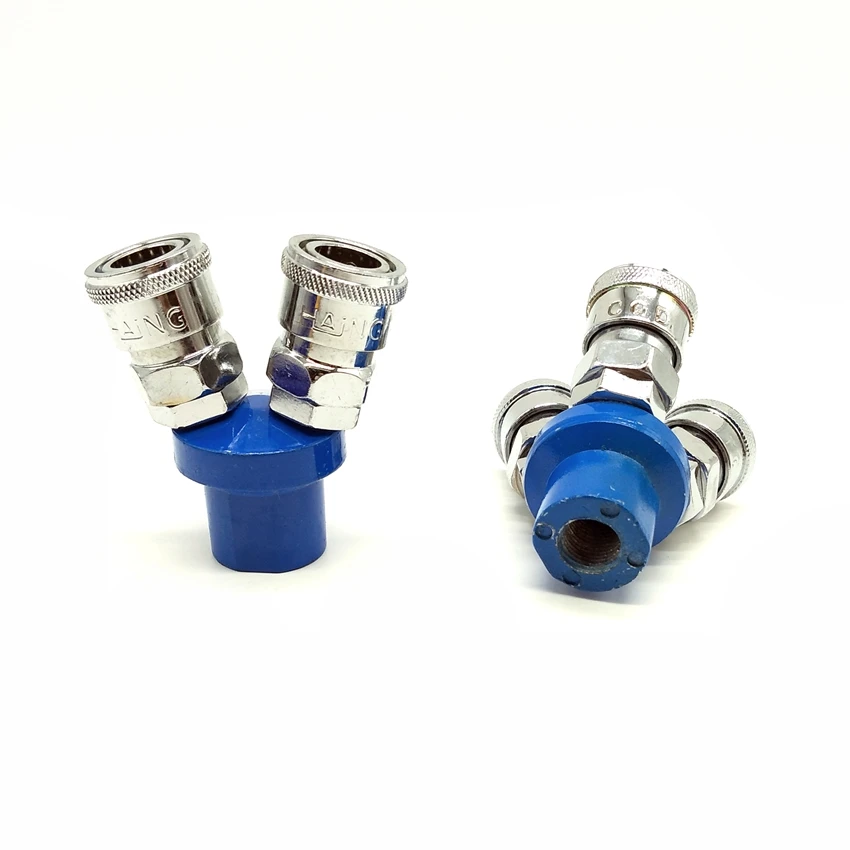 SMV 2 Way G1/4'' Pneumatic Air Quick Connecting Coupler SMY 3 Hose Socket Connector | Обустройство дома