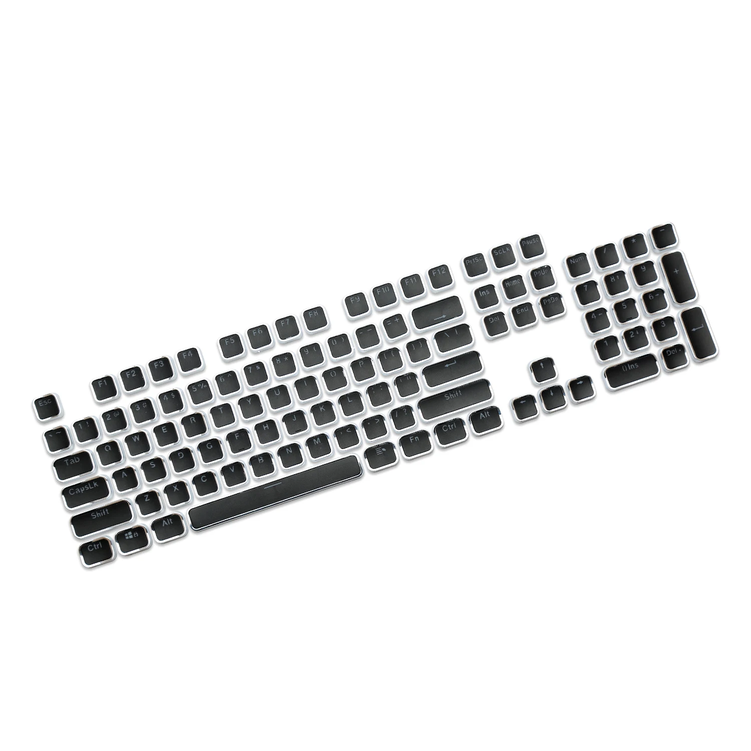 Стимпанк пишущая машинка ключ крышка s для Cherry MX Outemu механическая клавиатура двойная съемка 104 клавиши Металл ощущение PBT ключ крышка