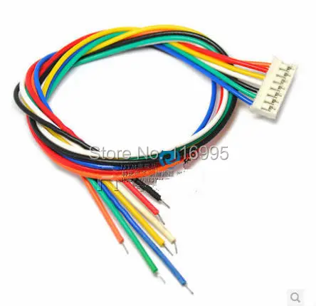 

Free shipping 50pcs PH Electronic wire PH2.0-7P 26awg single head wire /another head tin long 10CM/20CM/30CM