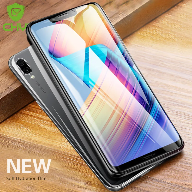 Изогнутая 3d пленка CHYI для Huawei Honor Play защита экрана 6 3 дюйма полное покрытие нано